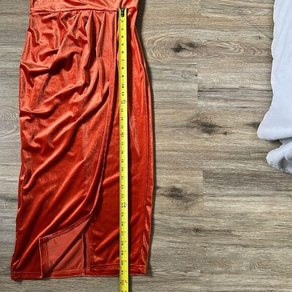 Grace Karin Cowl Neck Velvet Party Dress SizeS - Picture 5 of 7